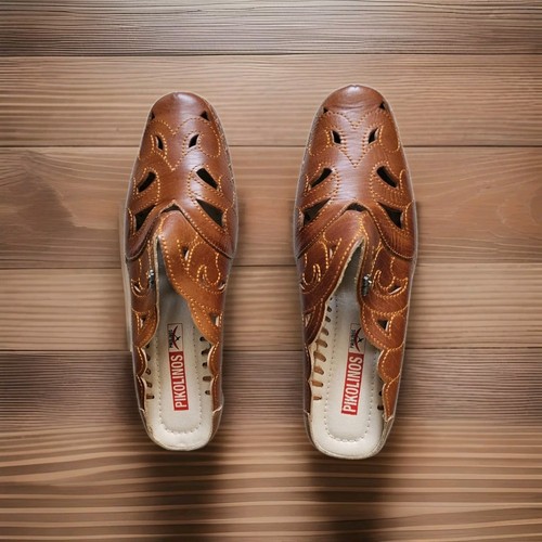 Jolies mules pikolinos - mules, cuir