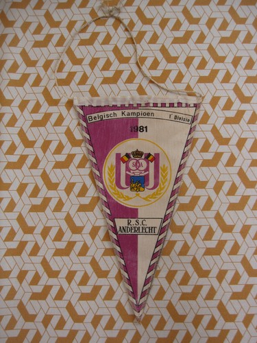 Fanion rsc anderlecht - fanion, 1981