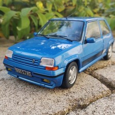 VOITURE SOLIDO RENAULT 5 GT TURBO MK2 BLEU LUMIERE 1989 1:18 NEUF BOITE S1810003