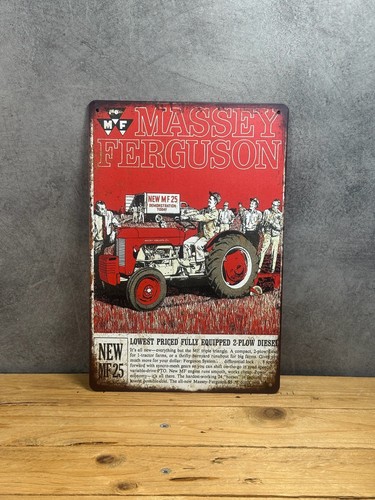 Plaque métal farmall 978 - métal,