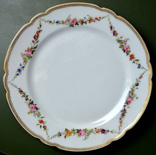 Assiette porcelaine de - assiette, en