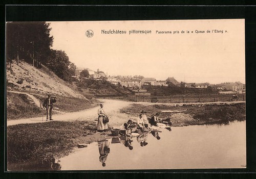 Cpa neufchâteau vue - cpa,