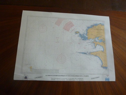 Carte marine île - carte, de