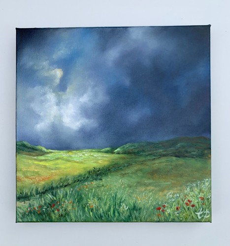 Peinture paysage contemporaine - peinture,