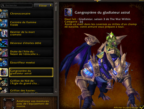 Compte wow midnight glad - midnight, s3