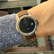 Hublot MDM Men's Watch Ref: 1401.1 Quartz Steel 30mm