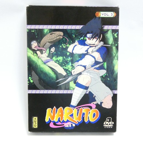 Coffret dvd naruto volume - dvd, 3