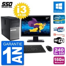 PC Tour Dell 9020 Ecran 27"