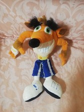 Rare Crash Bandicoot Rapper HipHop Plush Play By Play 2001