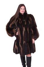 coat skunk fur jacket giacca pelliccia puzzola pelzmantel fourrure sable manteau