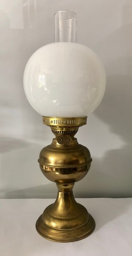 Lampe pétrole verre - lampe,