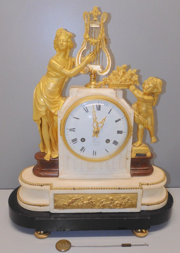Pendule xviiie époque louis - époque,