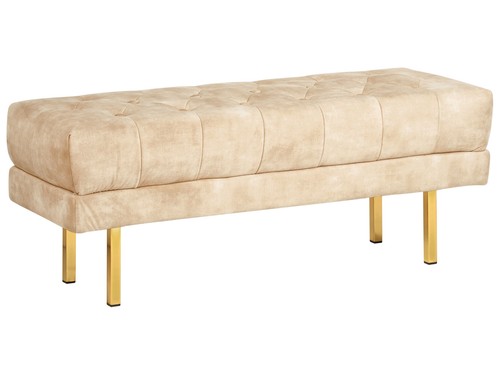 Banc velours banquette de - velours,