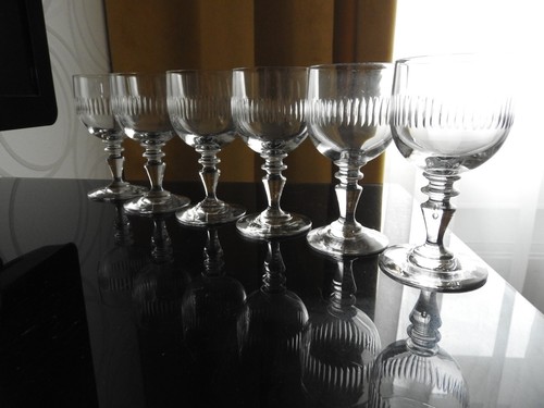 Anciens verres vin porto - à,