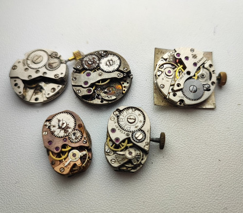 Watch lot movement - , parts