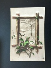 Antique 1910 Postcard - Fantasy - Illustration - Happy New Year