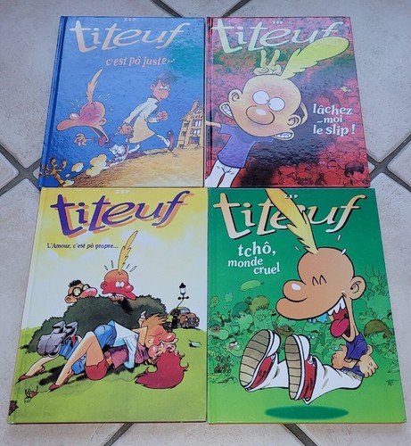Lot titeuf zed - de,