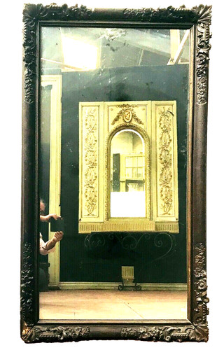 Miroir louis en chêne - miroir,