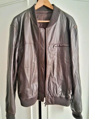 Vintage sheepskin leather - sheepskin,