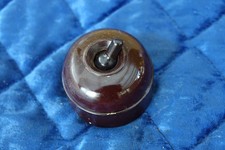 old vintage bakelite wall mounted electrical switch