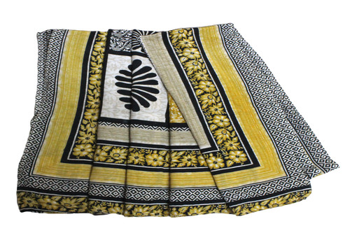 Robe jaune indienne - , femme