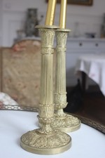 Paire de bougeoirs /