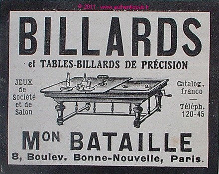 Advertisement table billiard - advertisement,