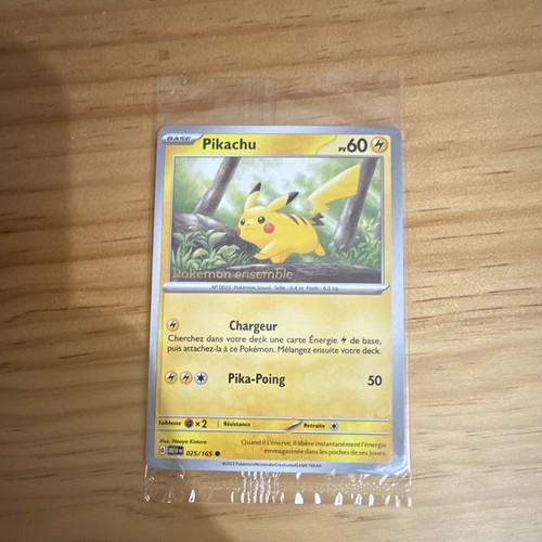 Pokémon jcc pikachu 025 - pokémon,