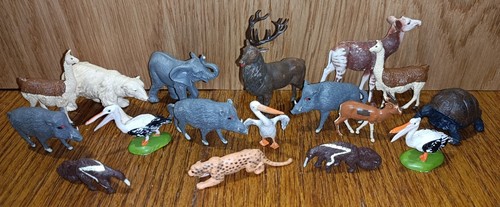 Lot figurines animaux - lot, 17