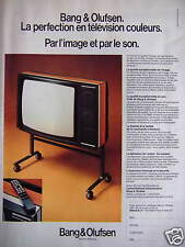 PUBLICITÉ BANG & OLUFSEN LA