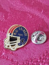 pin's MINI FRINGUE PARIS.  football helmet p1