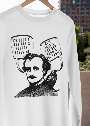 Edgar allan poe shirt - poe, t-shirt