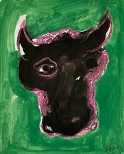 Gouache Pierre BOSCO Animaux