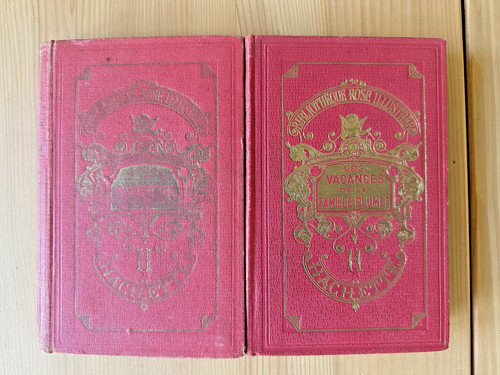 Bibliothèque rose illustré - bibliothèque, *