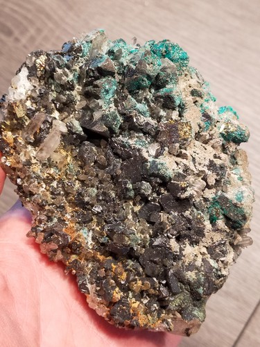 Rare galène sphalerite - rare,