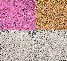 Lot 5g Perle Rocailles 2mm