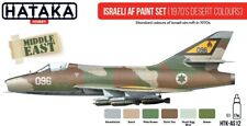 Hataka hobby Red Line AS12 Israélienne Af Paint Set (1970's Desert Colours)