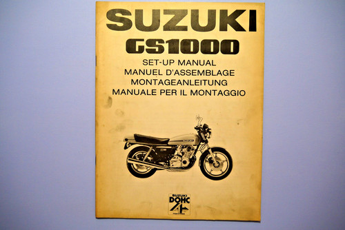 Manuel assemblage suzuki gs - manuel,