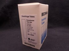 Beckman Coulter 4mL Polycarbonate Thick Wall Centrifuge Tubes 13 x 64mm 25/Pack