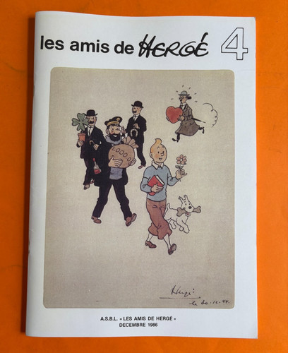 Tintin les amis herge - amis, rare