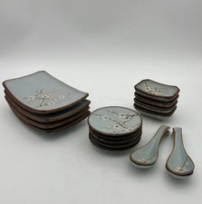 Japanese Cherry Blossom Sushi Plate 16 piece Set (+1)