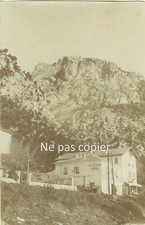 EZE vers 1900 Bar Restaurant de la Terrasse photo 16,2 x 10,5 cm Alpes-Maritimes