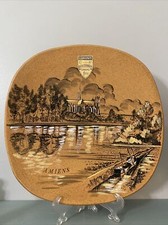 Longwy Decor A La Main Grand Feu Inalterable French Numbered Hanging Plate 3632