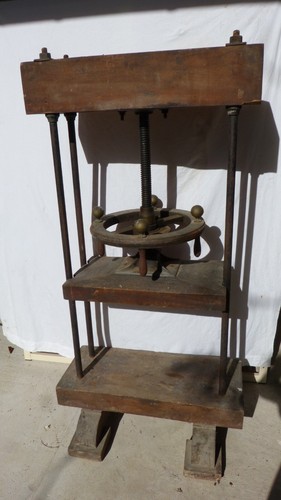 Outil ancien bois métal