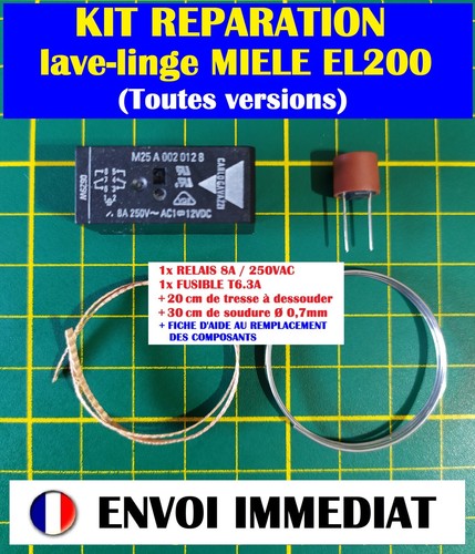 Kit reparation lave - reparation, lave-linge
