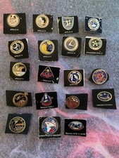 Lot De 19 Pins NASA  Fusée Espace Satellites Pins APOLLO Collector