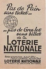 France BREAD Ticket Rationing Without Seal MAY 1941 J1 V Title C 72 VERY RARE