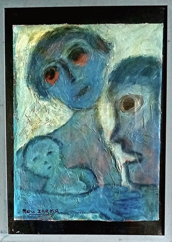 Tableau art brut - art,
