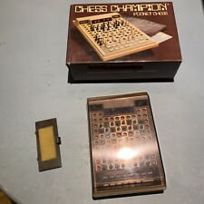 Rare Vintage Chess Champion Pocket Chess NOVAG Industries 