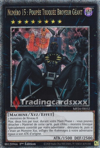 Numéro 15 poupée - yu-gi-oh!, :